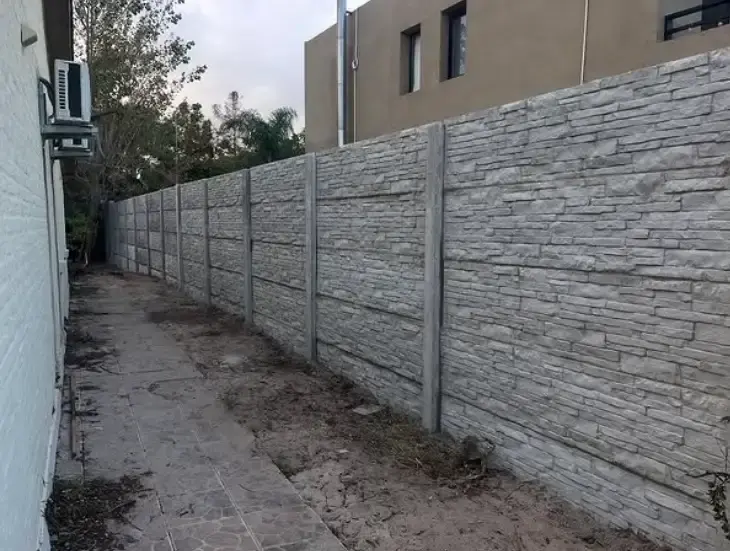 Muro símil piedra · 24 metros · variación de alturas - imagen 3